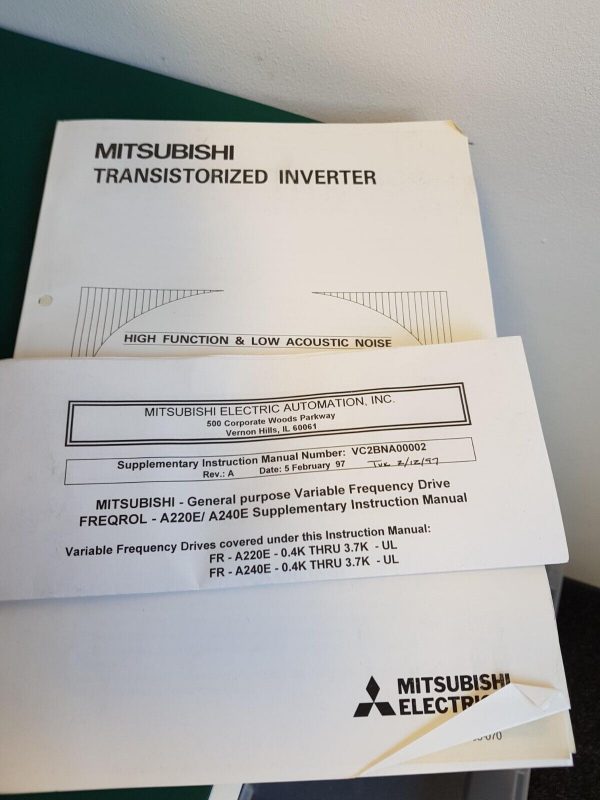 Mitsubishi Inverter FR A220 E 15K UL NEU 314466765660 3