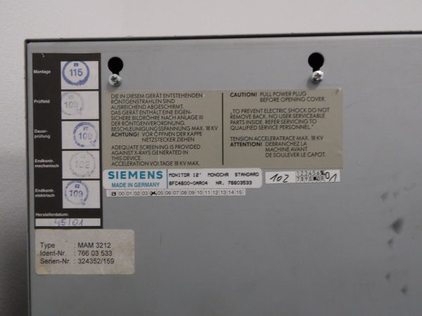 Siemens Sinumerik MAM3212 Defekt 315008398400 4