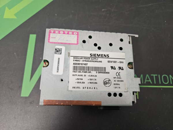 SIEMENS Modular Power Supply A5E00167497  Nur als Ersatzteil