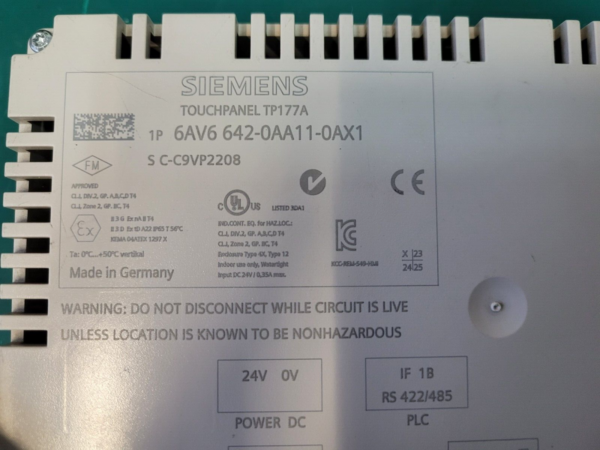 SIEMENS PANEL 6AV6 642-0AA11-0AX1 Generalüberholt