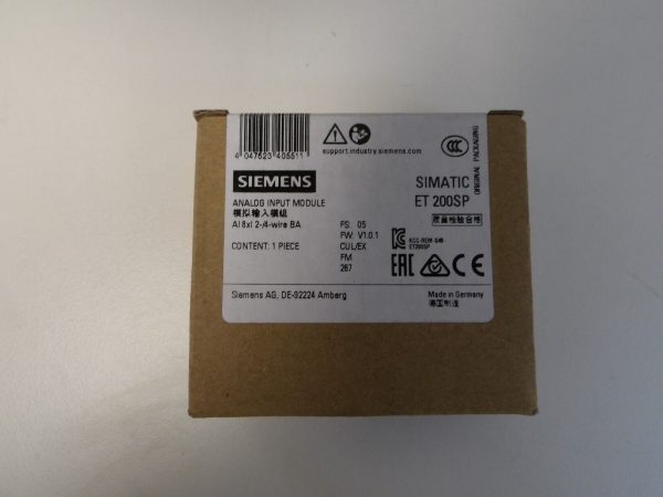 Siemens Analog Input Module ET200SP 6ES7 134 6GF00 0AA1 neu versiegelt 314883932911 2