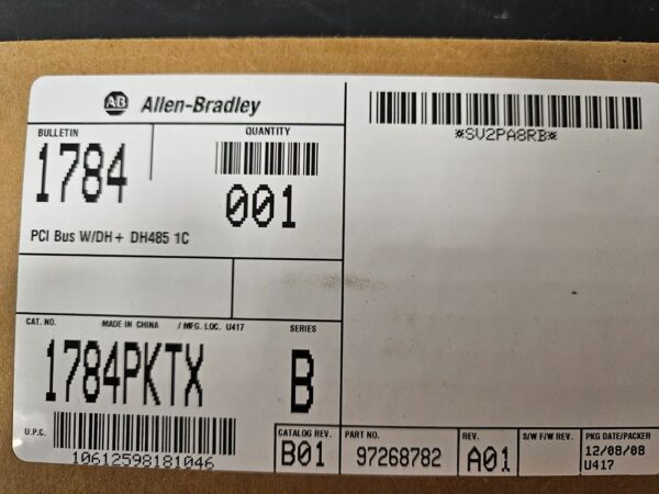 Allen-Bradley 1784PKTX Neu versiegelt