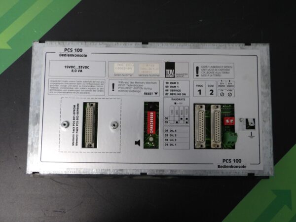 Lauer PCS100 Bedienkonsole Operator Panel Gebraucht