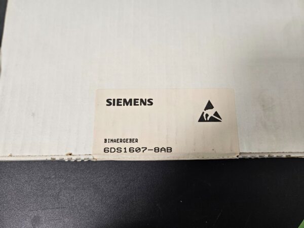 SIEMENS BINAERGEBER 6DS1607-8AB neu versiegelt