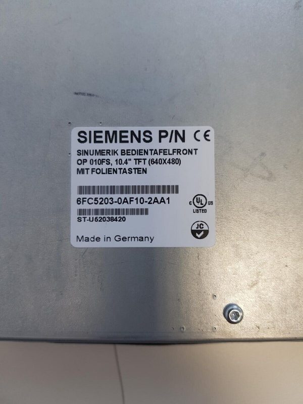 Siemens Sinumerik Operator Panel 6FC5203 0AF10 2AA1 314487529352 3