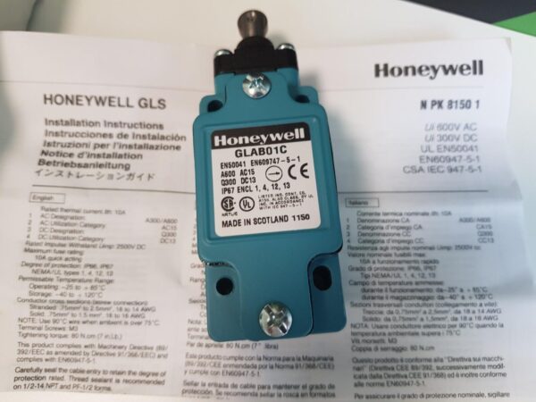 Honeywell GLAB01C neu OVP