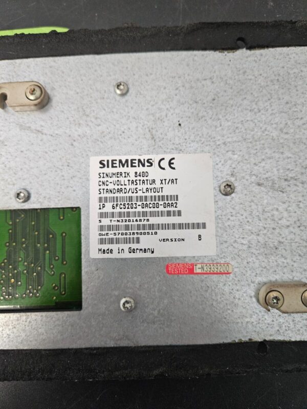 SIEMENS SINUMERIK 6FC5203-0AC00-0AA2  Defekt - nur für Ersatzteile