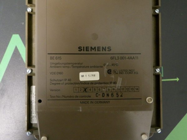Siemens SICLIMAT BE 615 6FL3 001 4AA11 Defekt 314922920293 3