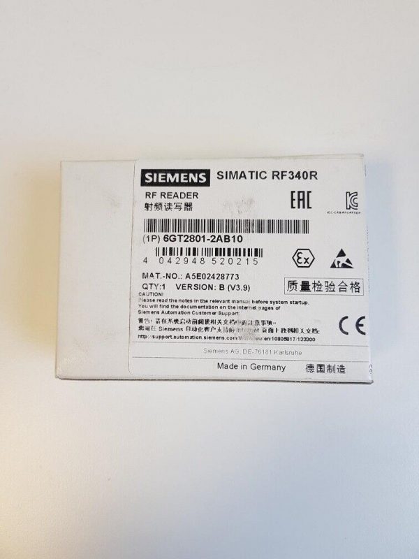 Siemens Simatic RF340R 6GT2801 2AB10 NEU VERSIEGELT 314266519943