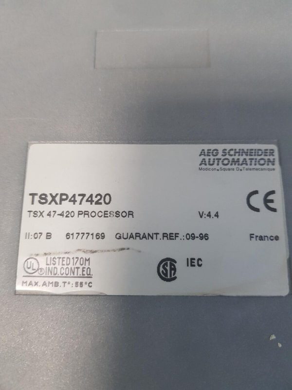 Telemecanique AEG Schneider Automation CPU Processor Module TSXP47420 314852052613 7