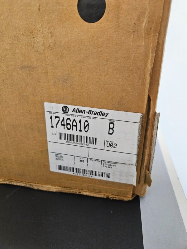 Allen-Bradley 1746-A10 SER.B Neu