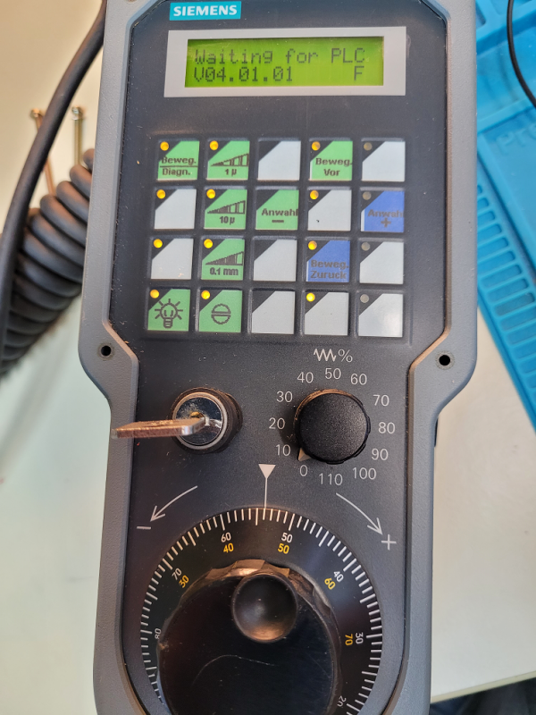 Siemens SINUMERIK Bedienhandgeraet 6FX2007 1AE04 314665751444 2