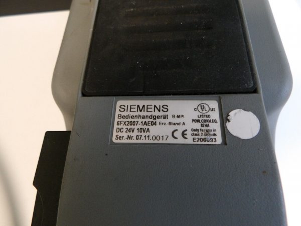 Siemens SINUMERIK Bedienhandgeraet 6FX2007 1AE04 314665751444 5