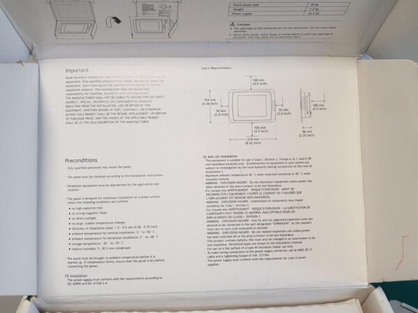 Mitsubishi Touchscreen E1071 Generalüberholt