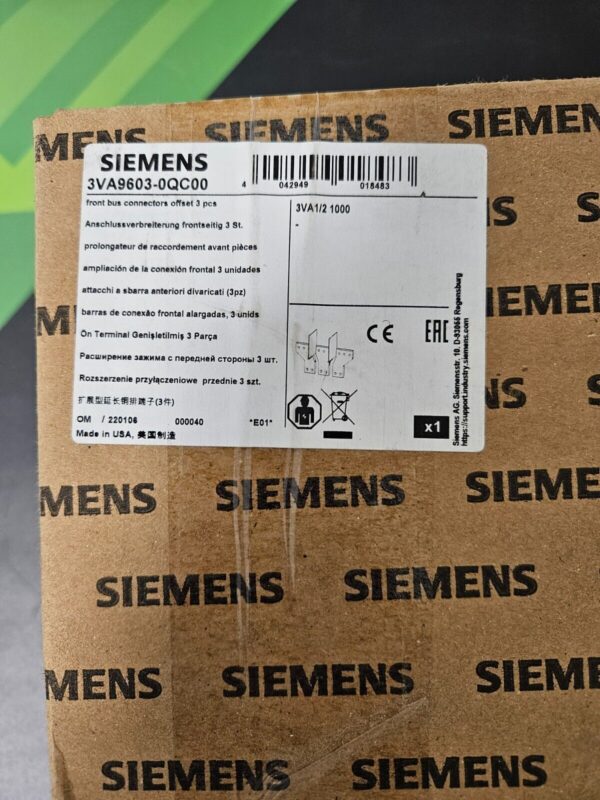 SIEMENS 3VA9603-0QC00  neu