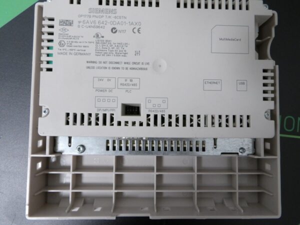 SIEMENS OP117B PN/DP  T/K -6CSTN     6AV6 642-0DA01-1AX0  Generalüberholt