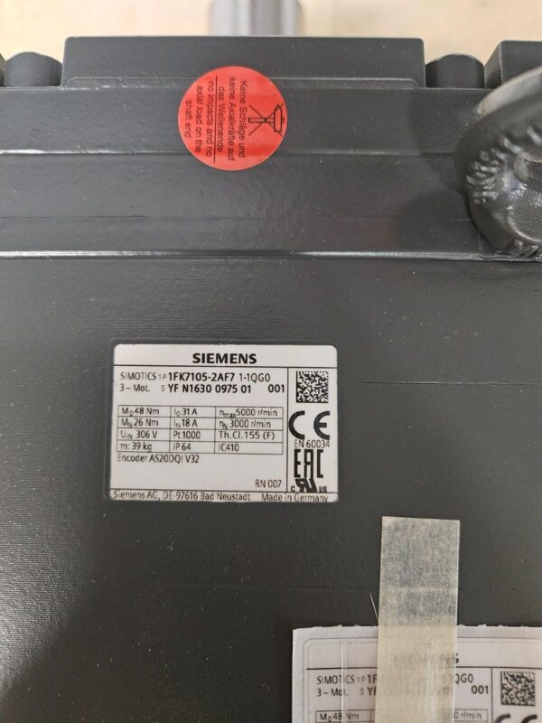 SIEMENS 1FK7105-2AF71-1QG0 Neu