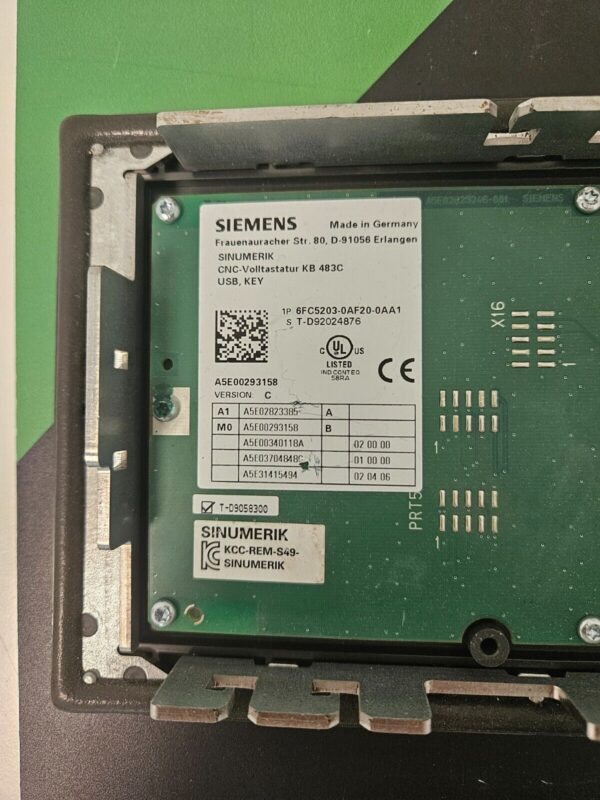 SIEMENS 6FC5203-0AF20-0AA1  Defekt - nur für Ersatzteile