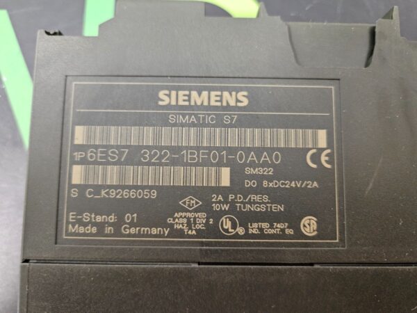 SIEMENS SIMATIC S7 6ES7322-1BF01-0AA0 Gebraucht