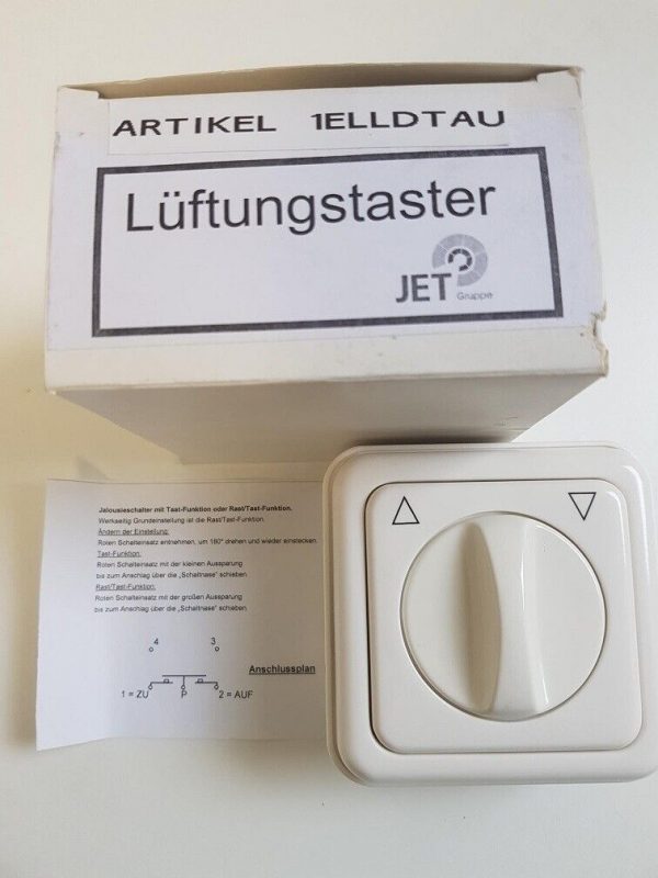 JET Lueftungstaster Artikel 1ELLDTAU 314216488088