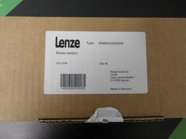 Lenze Brake resistor    ERBM240R200W  Neu Versiegelt