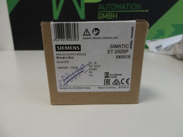 Neu Siemens Simatic ET 200SP 6ES7135 6GB00 0BA1 314871807639 2