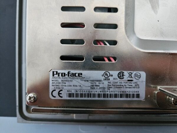 Pro-face Digital Electronics Corp 3620003-02 Defekt - nur für Ersatzteile