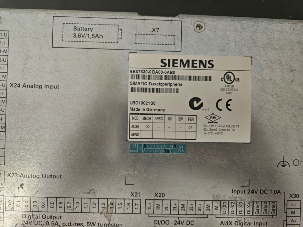 SIEMENS 6ES7630-0DA00-0AB0 Defekt - nur für Ersatzteile