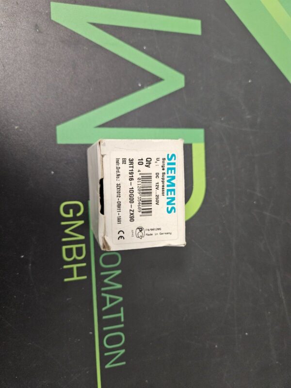 SIEMENS Surge Suppressor 3RT1916-1DG00-ZX90 Neu