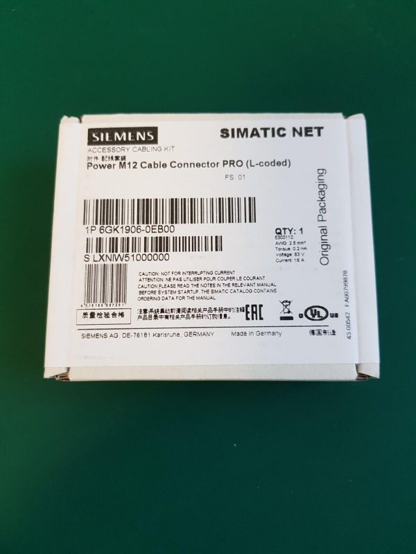 Siemens Simatic 6GK1906 0EB00 Neu Versiegelt 314183688619